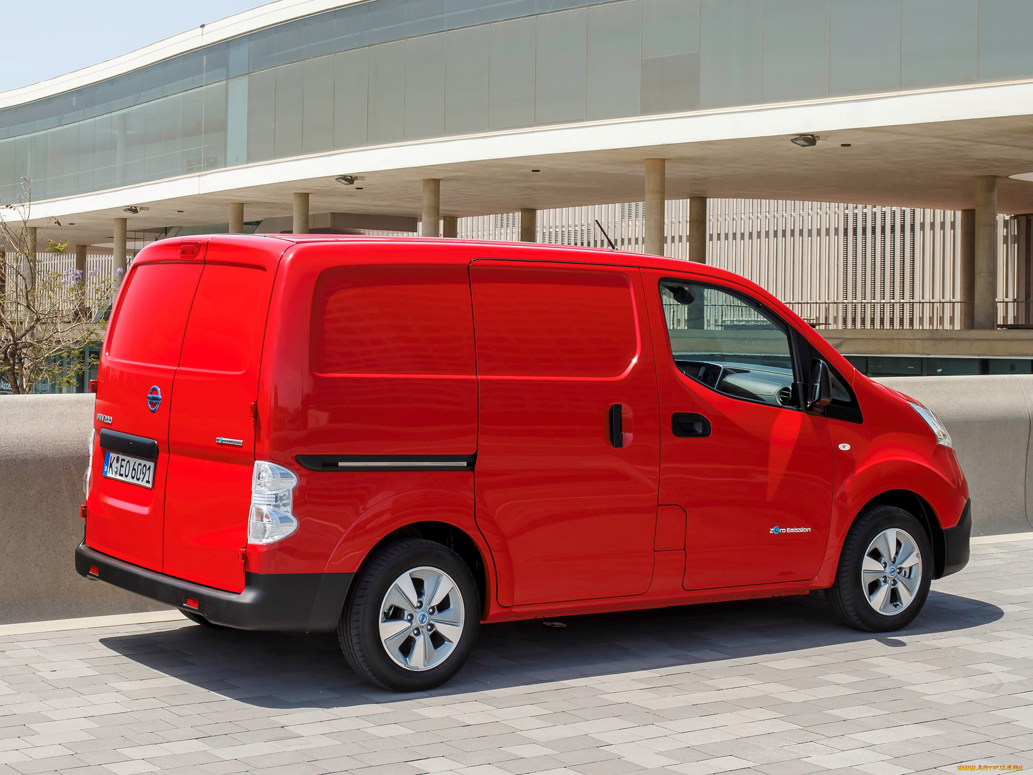 , nissan, datsun, e-nv200, van, 2014, 